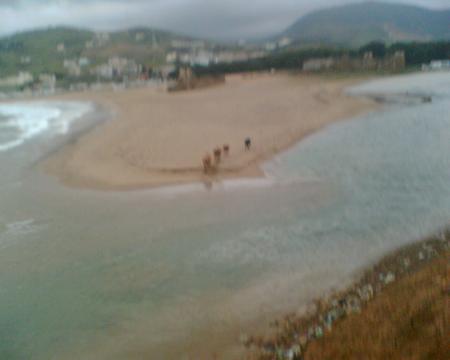 la playa